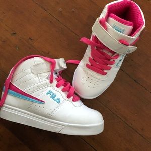 Fila girls Hi-tops